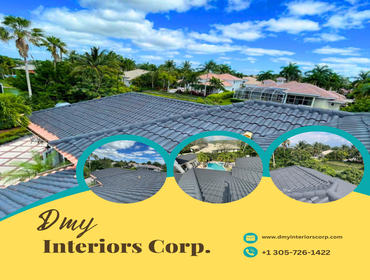 Roof tile washing and painting