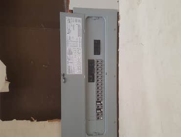 Panel Box install in Dallas TX