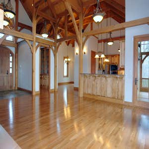 Timber Frame Construction This Timber Frame Home has and Energy Star rating of 68 and received a Silver rating from the NAHB Green Council. It has...