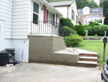 W.orange exterior remodeling This is a beautiful, front end. whit rebuil steep, new tiles, bottom wall stucco, paver around front steep and more...