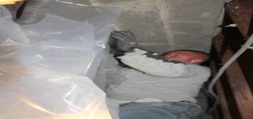 Weatherization Insulation, two part spray foam, crawl space air sealing and insulation, drywall.