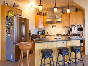 basement bar area