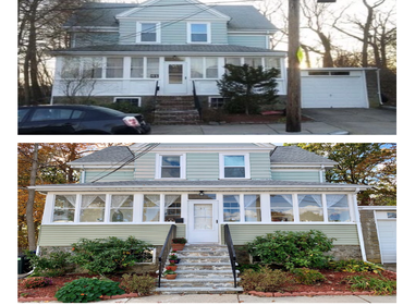 West Roxbury House Before After