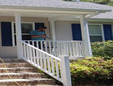 Porch Build Updated Porch