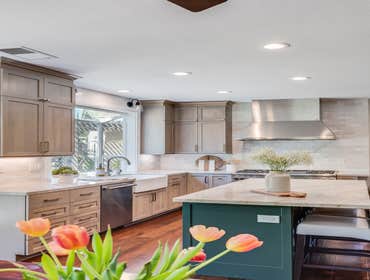 Photos by ALDY BUILDERS All Professional Trades. #14 We took on the challenging task of remodeling an old and deteriorated kitchen that was in dire nee