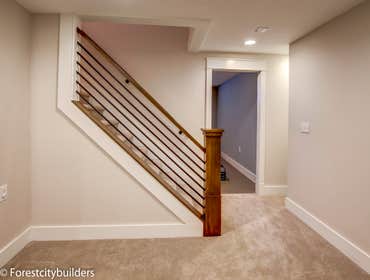 Strongsville Finish Basement Finish basement with kitchen and bathroom