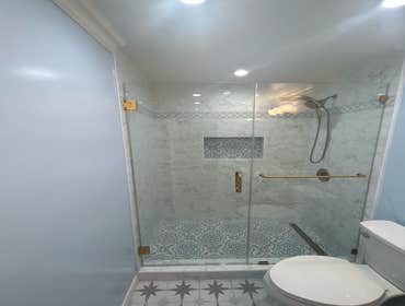 Photos by Green Star Remodeling Inc #8 Bathroom remodeling. remodeling from tub to shower.