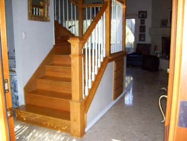 San Antonio Stairs and Railings Complete staircase installation: Newels, treads, risers, balusters, shoe rail and skirtboard.