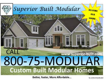 Superior Built Development, LLC Actual Modular home built within 6 weeks of design approvals.