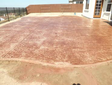 Roman Slate sand & brick red