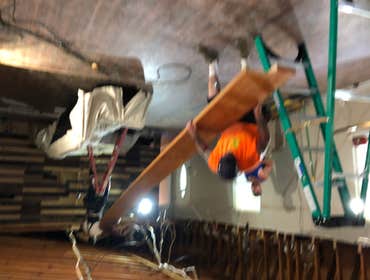 Patrick Hill Open ceiling, convert to vaulted.