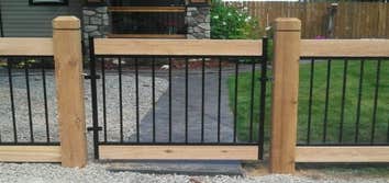 Ornamental Iron Fence