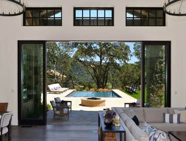 Custom home in wine country New construction