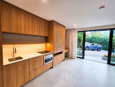 Photos by Axmis Construction #1 This project focuses on converting a garage into an Accessory Dwelling Unit (ADU) nestled in the Hollywood Hills area. 