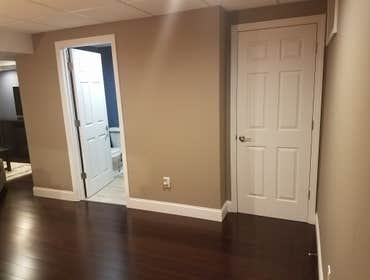 Basement This is a new basement "mancave" we painted, August 2016