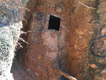 Oil Tank Replacement in Fairfax, VA Removed a leaking underground oil tank and installed a new aboveground oil tank in Fairfax, VA