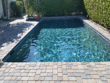 Pavers installed