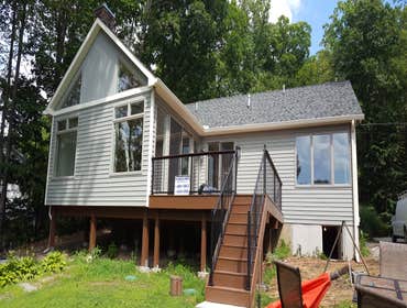 Lakehouse Exterior View-Crandon Lakes, NJ
