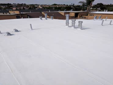 Roofing Torch down roofing compliant with Title 24 energy efficient rules