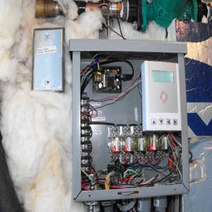 Photos by Protek Mechanical #2 Wood Boiler installation