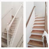 Stairs Before and after Photos