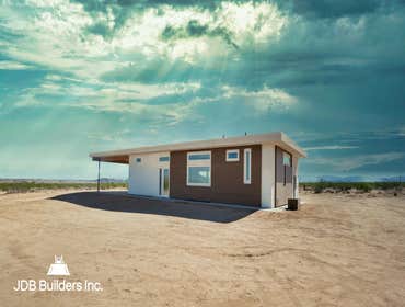 New Custom Home Joshua Tree JDB Builders Inc designed the project and completed the installation