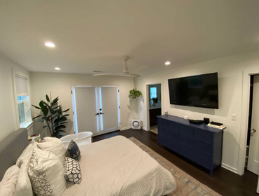 A Subtle and Sophisticated Bedroom with a Minimalist Vibe