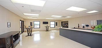 Modular building reception