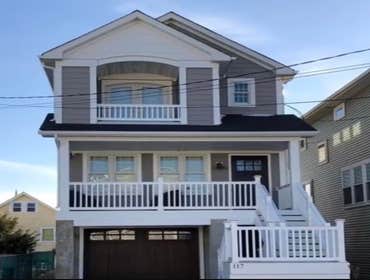New Jersey Shore Home This new home is being built post Hurricane Sandy. Special design considerations utilized FEMA guidelines for this 4 bedroom vaca