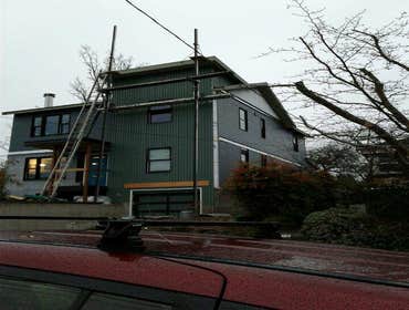 New Hardy, metal siding