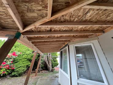 Photos by Elite Buildings LLC #7 3 Bathrooms remodel & a fence extension & Porch Roof extension.