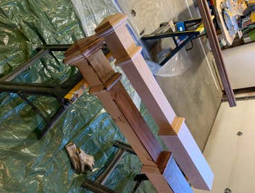 Photos by Olhausen Construction and Management, LLC #18 Stair Rail Project