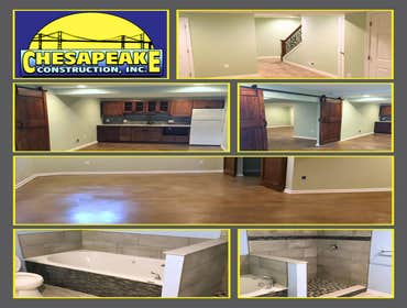 Photos by Chesapeake Construction, Inc #33 Remodeling a basement to integrate with the rest of the home seamlessly will transform it into a beautiful a