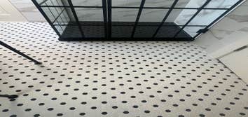 Photos by Oscar Tile LLC #2 Master Bathroom Remodel
From Tub to Shower Conversion
Heated Floor
Custom Shower Glass Door