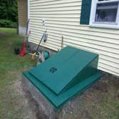 bulkhead Removed old bulkhead, re blocked base and installed new bulkhead. painted to match shutters.
