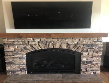 Photos by Universal Masonry Design Construction #1 Rumford fireplace