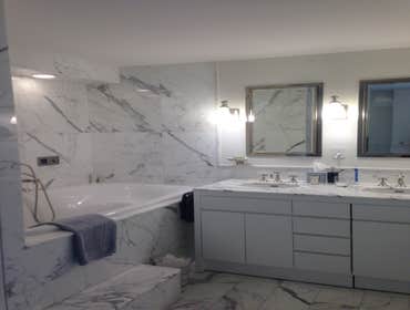 Marble wall