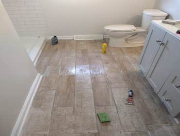 Wheatfield, NY Bathroom Remodel Gardella Construction recently completed a bathroom remodel in Wheatfield, NY. The project involved installing sleek ti