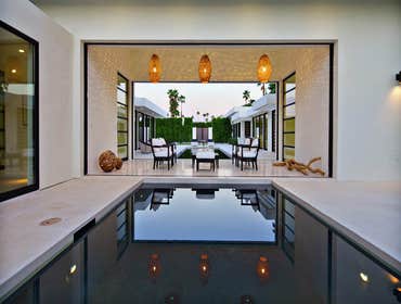 Rancho Mirage Taking a cue from the past and re-inventing it for now, this oasis in Rancho Mirage exudes cool.
Indoor/ outdoor resort style elegance