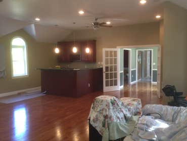 finished great room