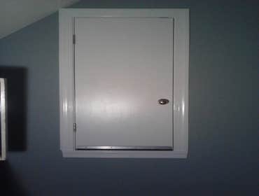 Raised Attic Access Door