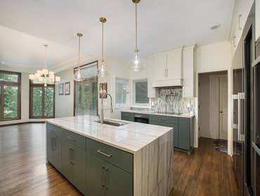 Photos by Gold Heart Homes #1 Complete kitchen renovation.