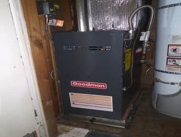 Photos by POSADA'S HEATING & AIR CONDITIONING #6 Installation of new Goodman furnace with permit
