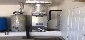 Furnace installs, one ductless heat pump and an a/c install