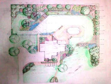 landscapes Various lawn and landscape design projects including decks