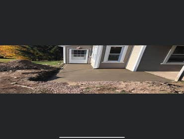 Photos by DDB Building Restorations LLC #5 Concrete patio walkway