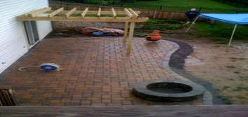 Seth Duncan Landscaping Project Installation of; walls, patios, pavers, water features, landscape deisgn & property maintenance.