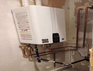 Tankless Retrofit - Somewhere in WA.
