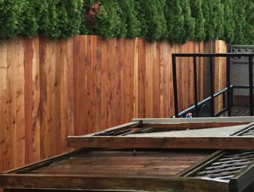 Doug's fence completed in Stayton, OR