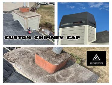Photos by Advir Construction #19 Custom chimney cap